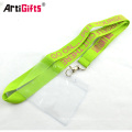 Hot sell printed cheap tube lanyard with work id card holder